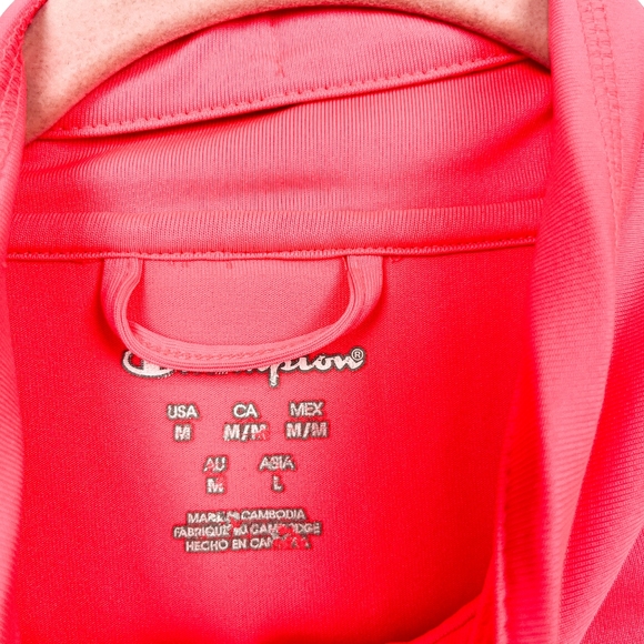 Champion Neon Pink Zip-Up Athletic Jacket - Picture 3 of 9